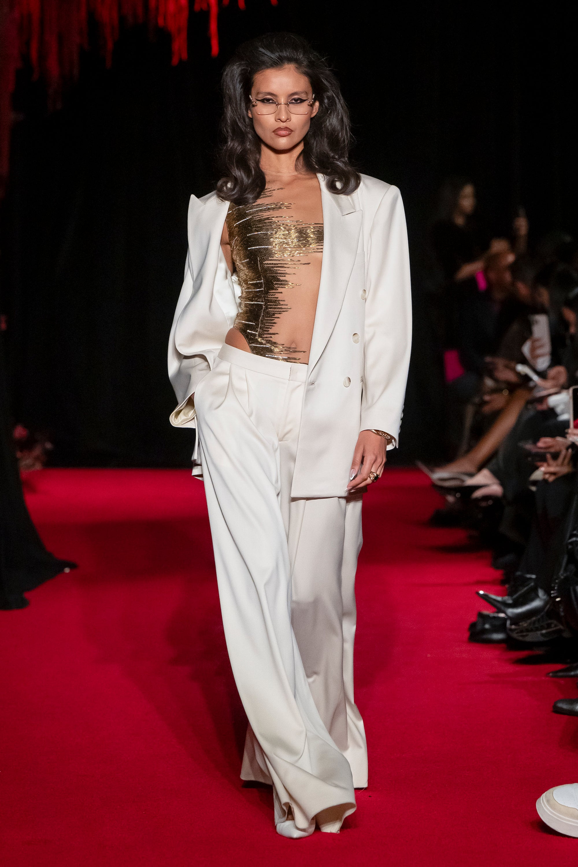 LaQuan Smith Oversized Tailored Jacket